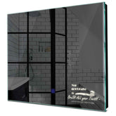 Specchio LED Quadrato | Pulsante touch | Luce bianca neutra - Reyze Serie Motivated Modello 3